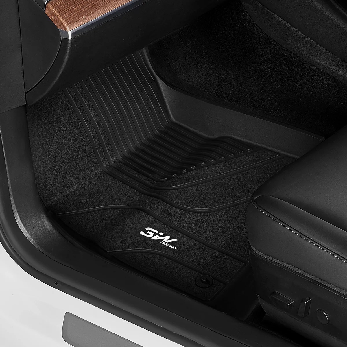 3W Car Floor Mats for Tesla Model 3 20192023 RHD