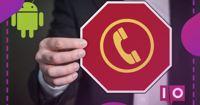 Blocking unknown callers on android