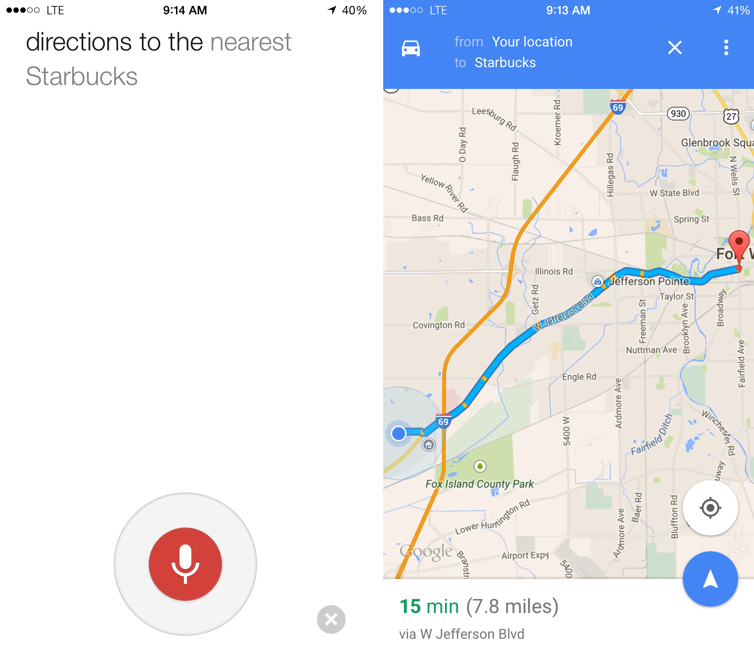 How to Use Google Maps with Your Voice on iPhone Moyens I/O