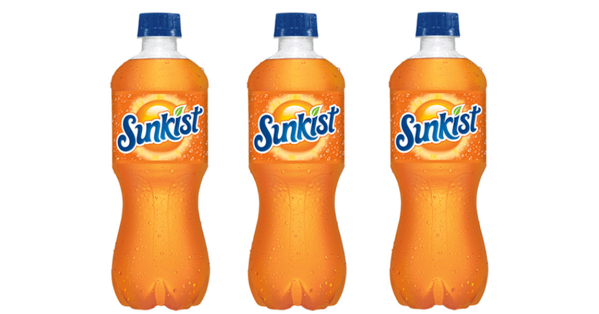 Free Sunkist 20 oz for Kroger & Affiliates Free Product Samples