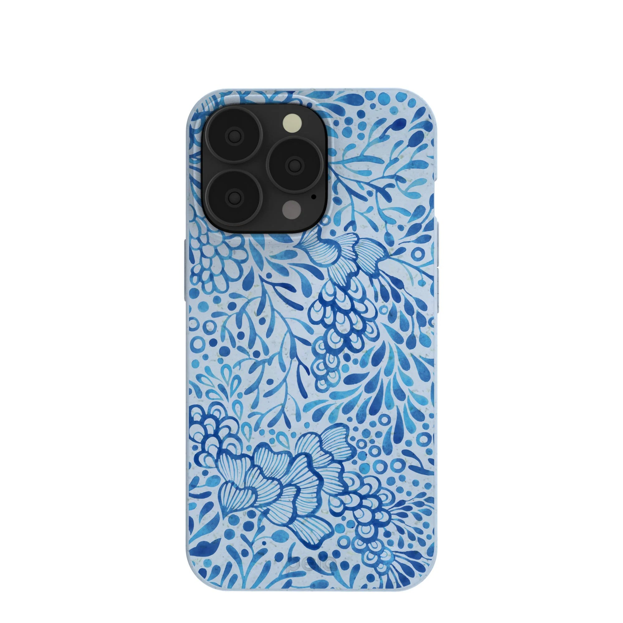 Powder Blue Reef iPhone 13 Pro Case Pela Case