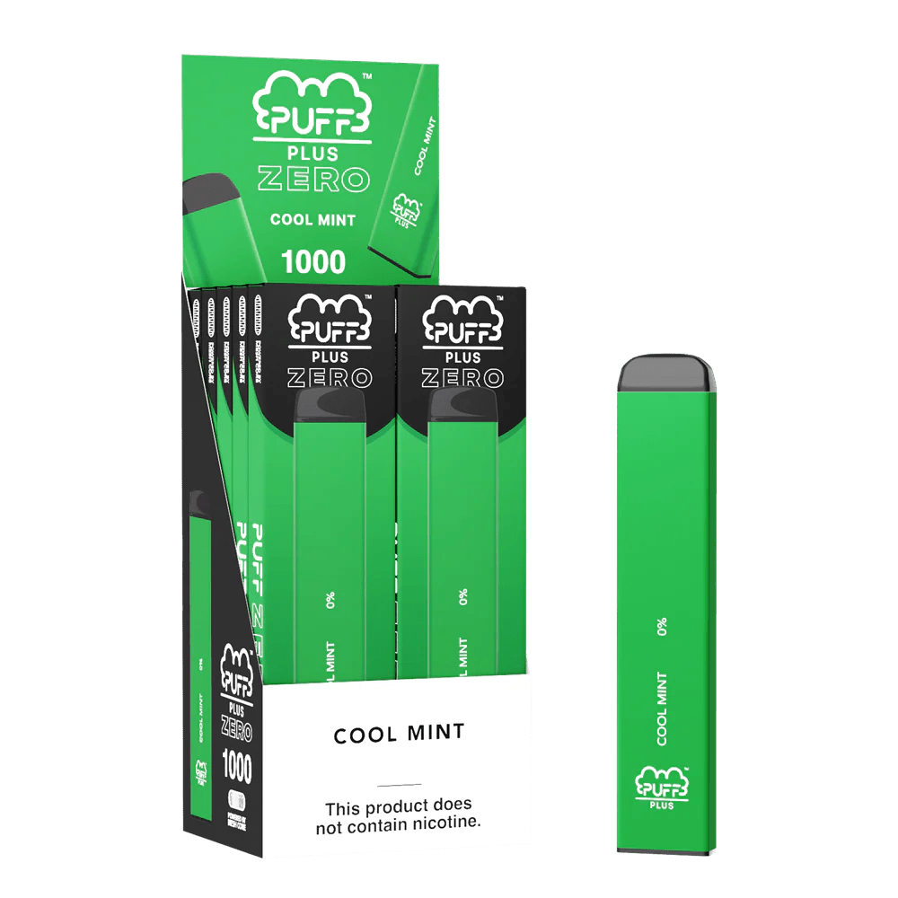 PUFF BAR USA Zero Nicotine Disposables Puff Plus Collection
