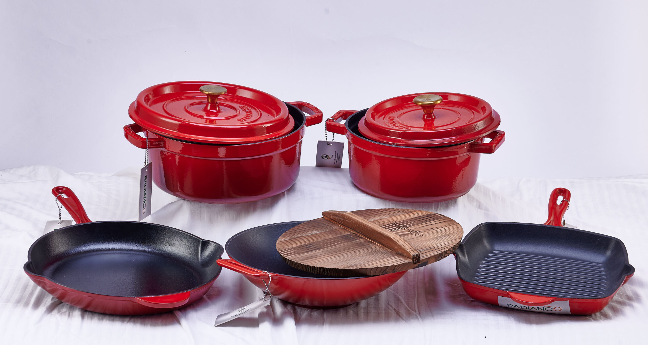 5 Piece Enamelled Set Radiance Cookware United Kingdom