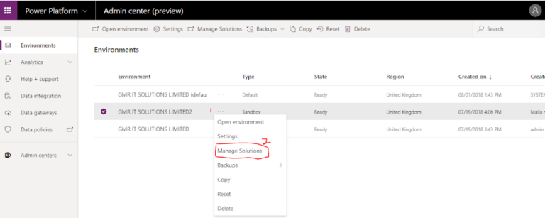 Copy an environment Power Platform Microsoft Learn
