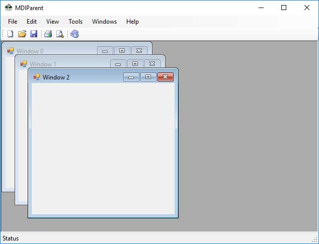 CS MDI Form C GUI Course UK Academe