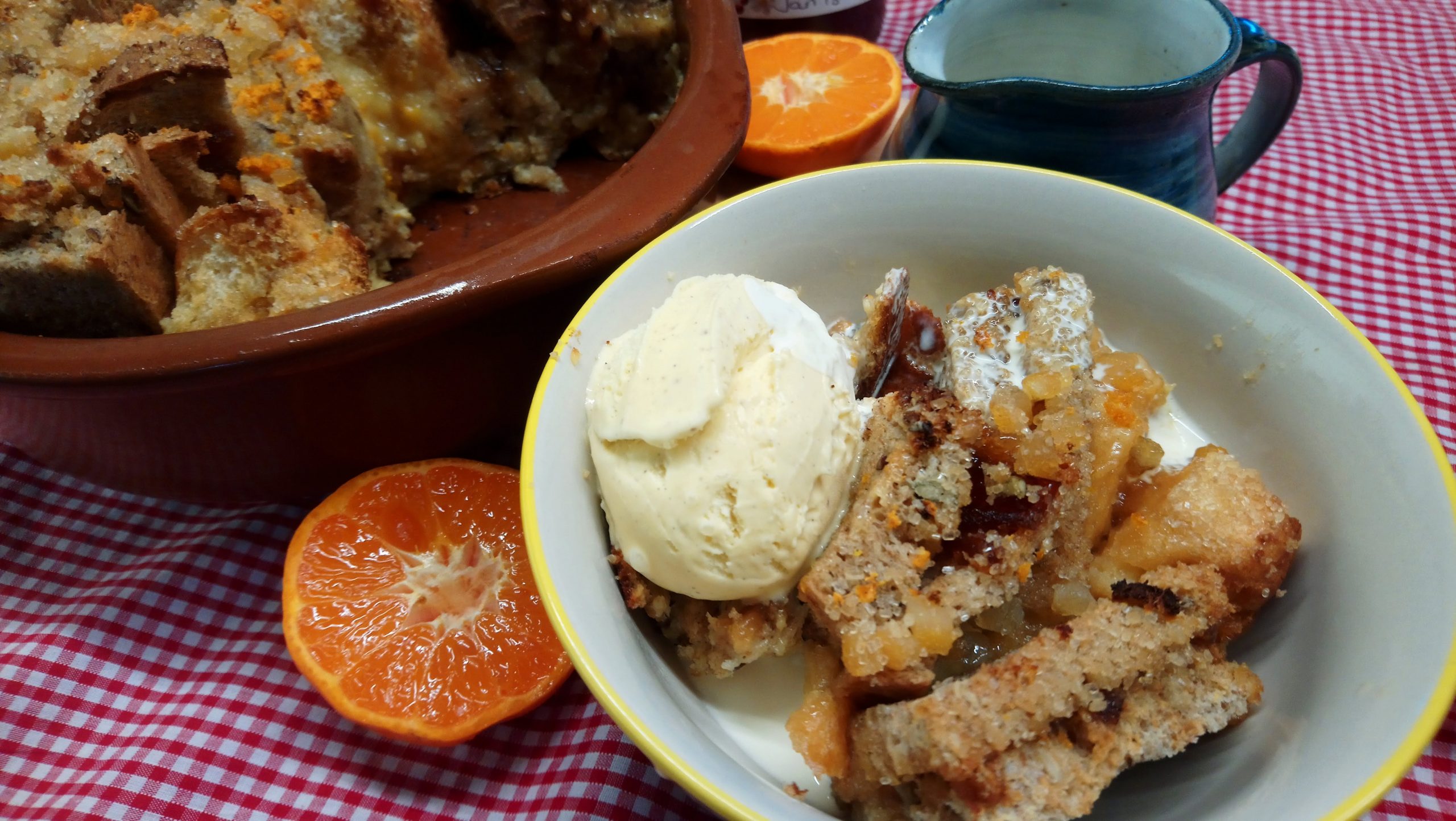 Marmalade Bread and Butter Pudding UK BBQ Week