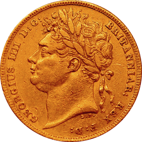 1823 Sovereign IV Rare UK Coinage