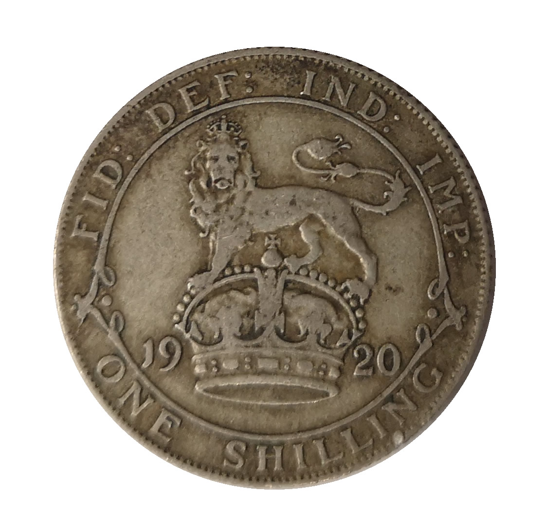 1920 King V Shilling For Sale UK Coin Co