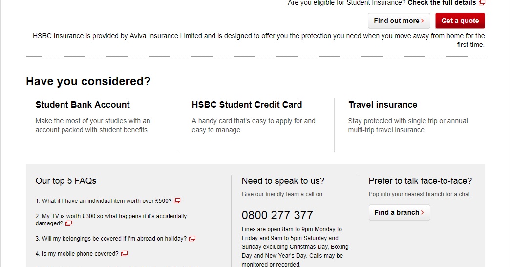 HSBC Bank Customer Service Contact Number 0345 600 7010