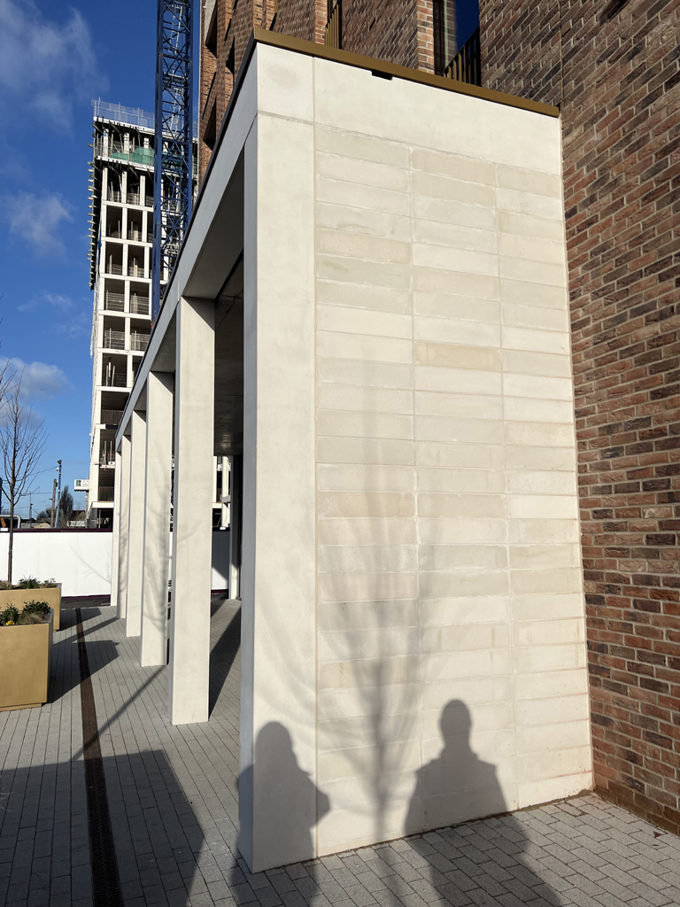 Coronation Square, Leyton (2022) UK Cast Stone Association (UKCSA)