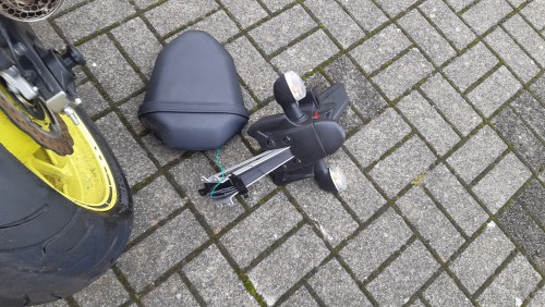 Yamaha MT 07 (1310) UKD Unfall Krad Depot Haaren