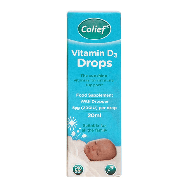 Colief Vitamin D Drops 20ml UK DIRECT BD