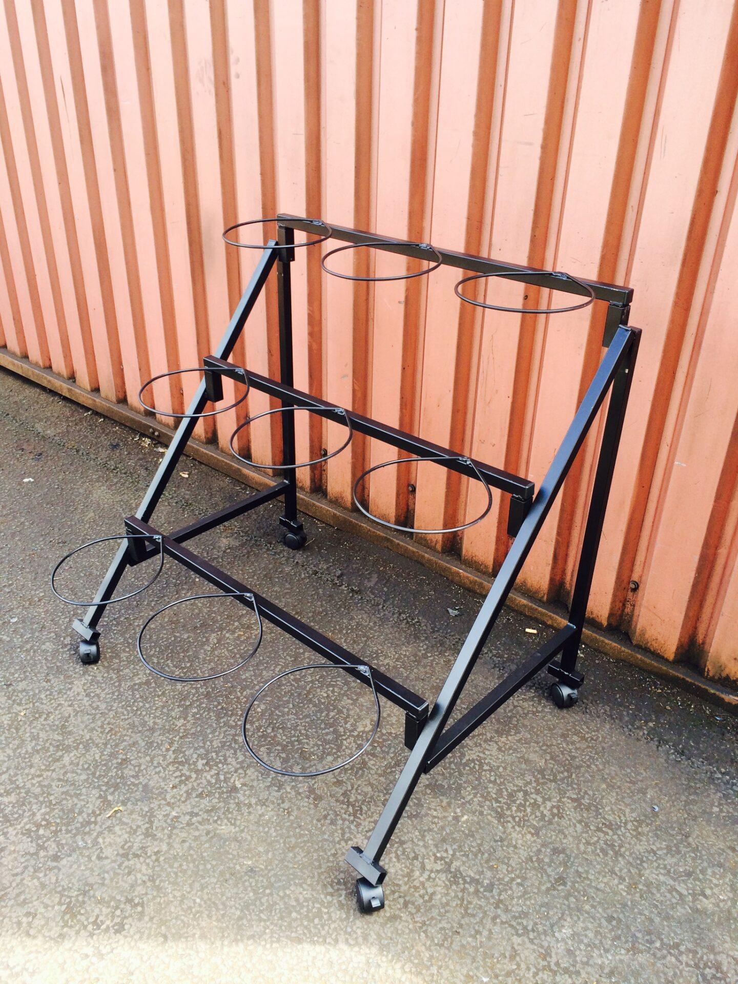 9 BUCKET FLOWER STAND UK Display Stands