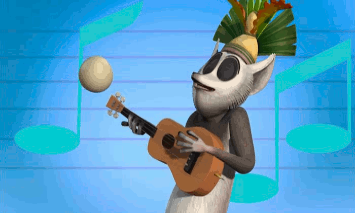 King Julian Electric Ukulele Land