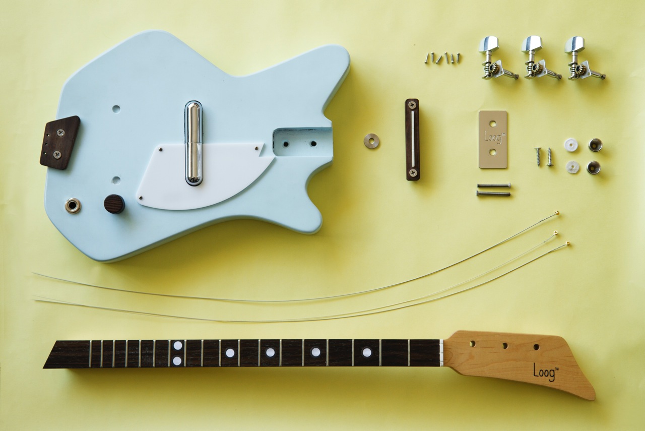 Loog’s new 3 String Electric Guitar Electric Ukulele Land