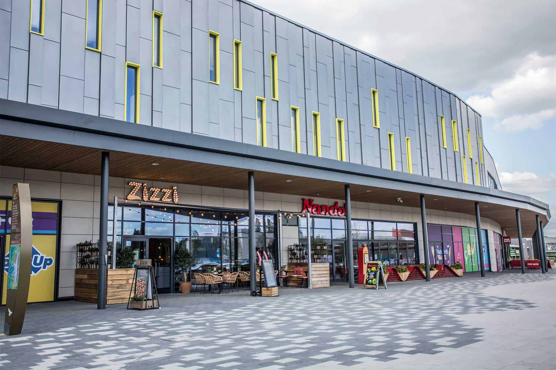 Phase 2 & 3 Rushden Lakes Shopping Centre UK Electrical