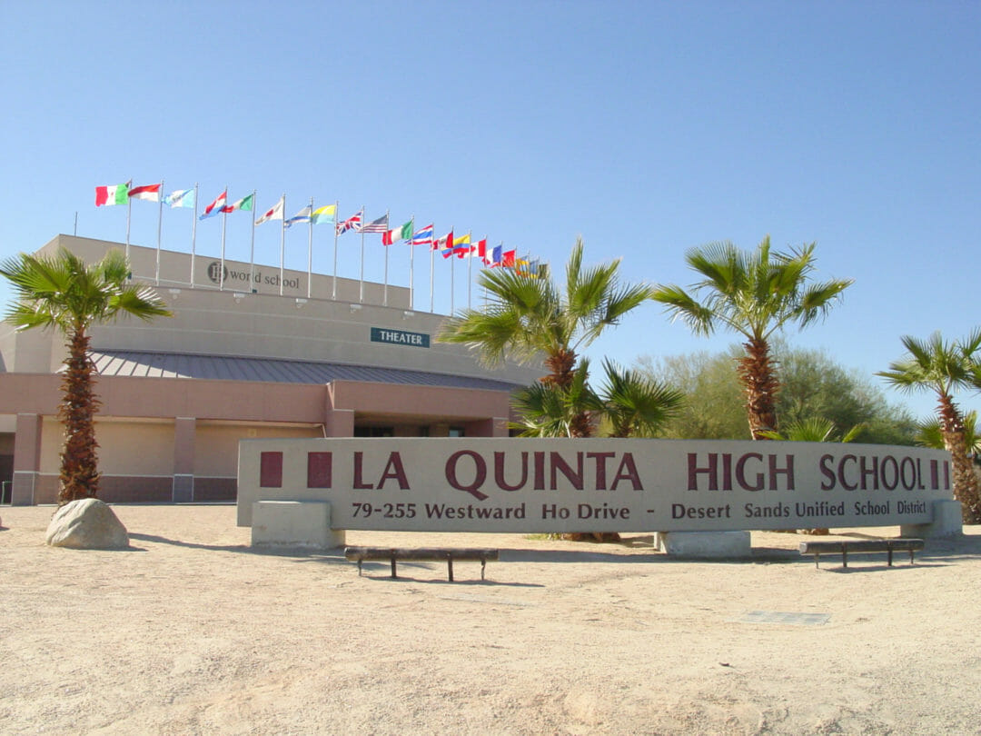 La Quinta High Proud of Blackhawk Traditions