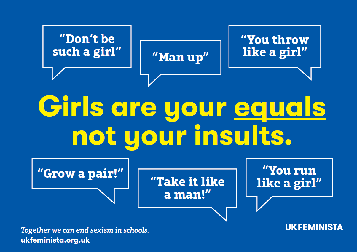 Classroom posters UK Feminista