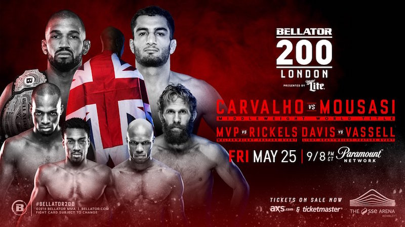Bellator 200 Fight Card UK Fight Site