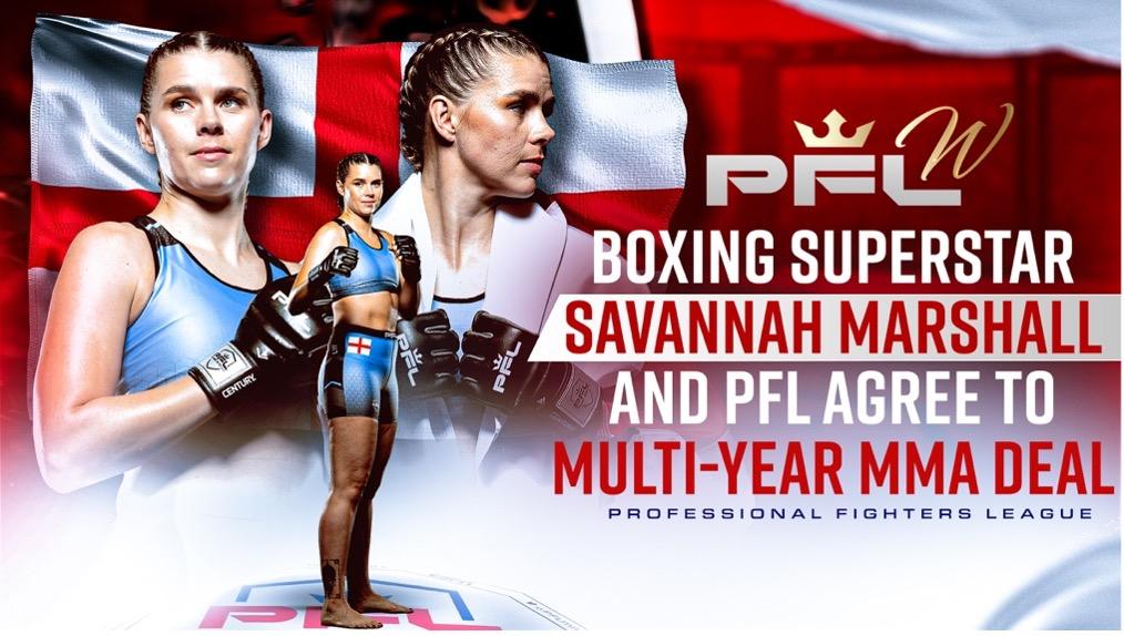 BOXING SUPERSTAR SAVANNAH MARSHALL AND PFL AGREE TO MULTIYEAR MMA DEAL