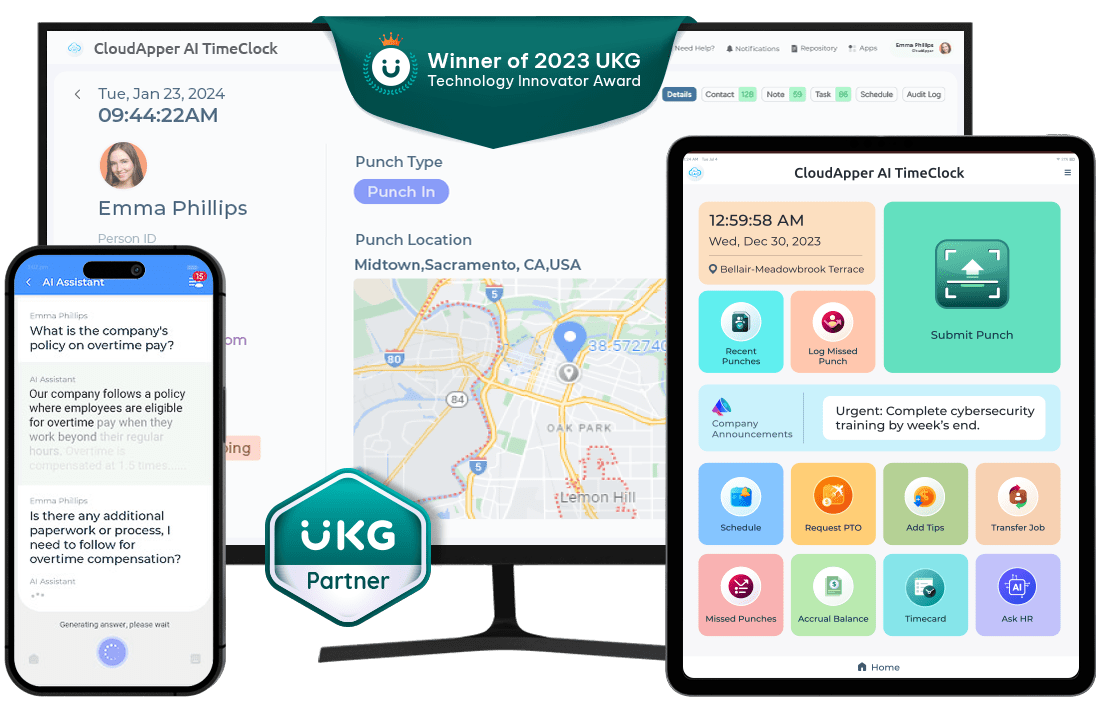 Simplify Global Workforce Management with UKG (Kronos) Time Clock - UKG