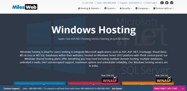 Best & Cheap Core 1.1 Hosting India