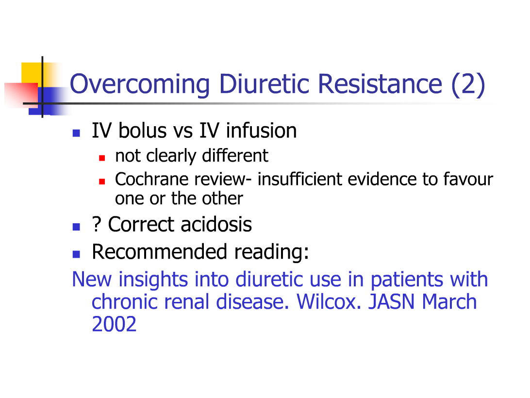 UKidney Edema states and diuretics