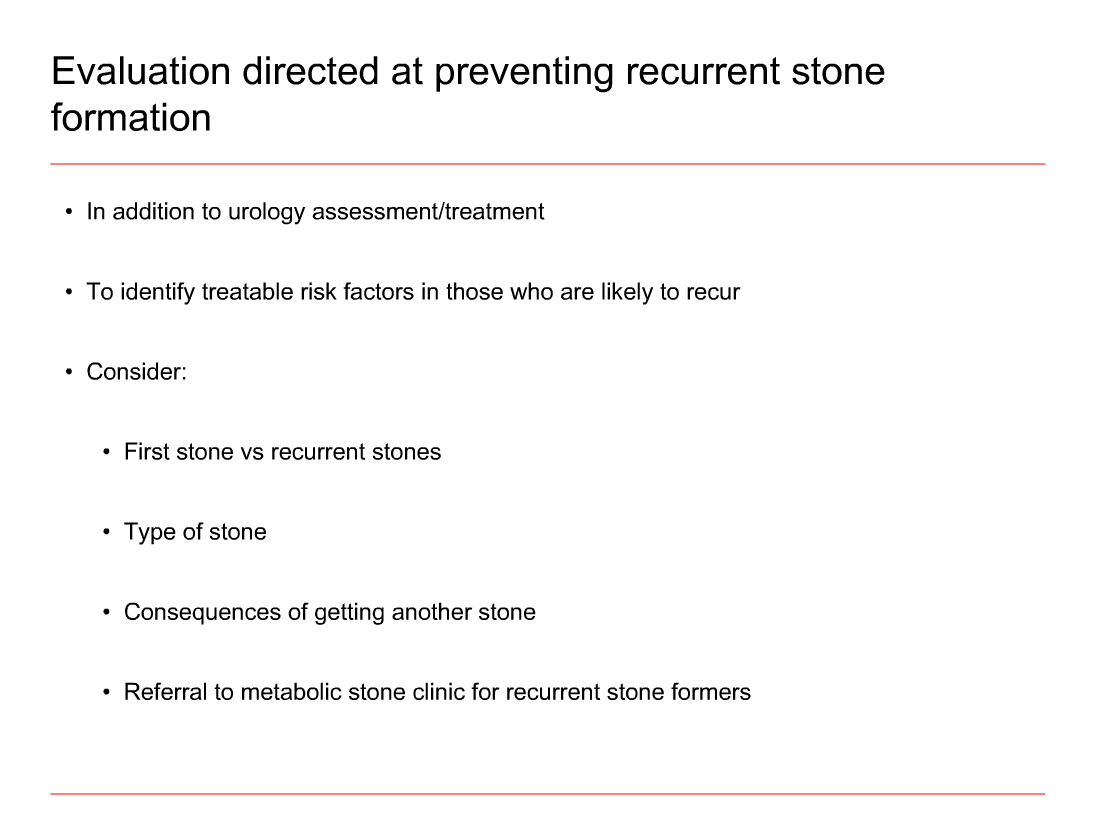 UKidney Kidney stone prevention