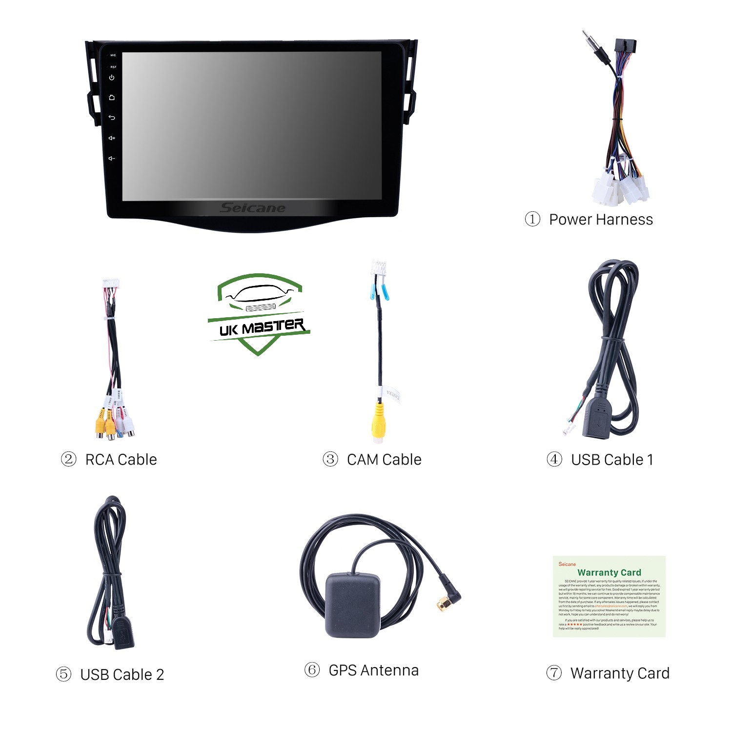 Toyota Rav4 2008 – 12 Android Monitor - Best Android Screen