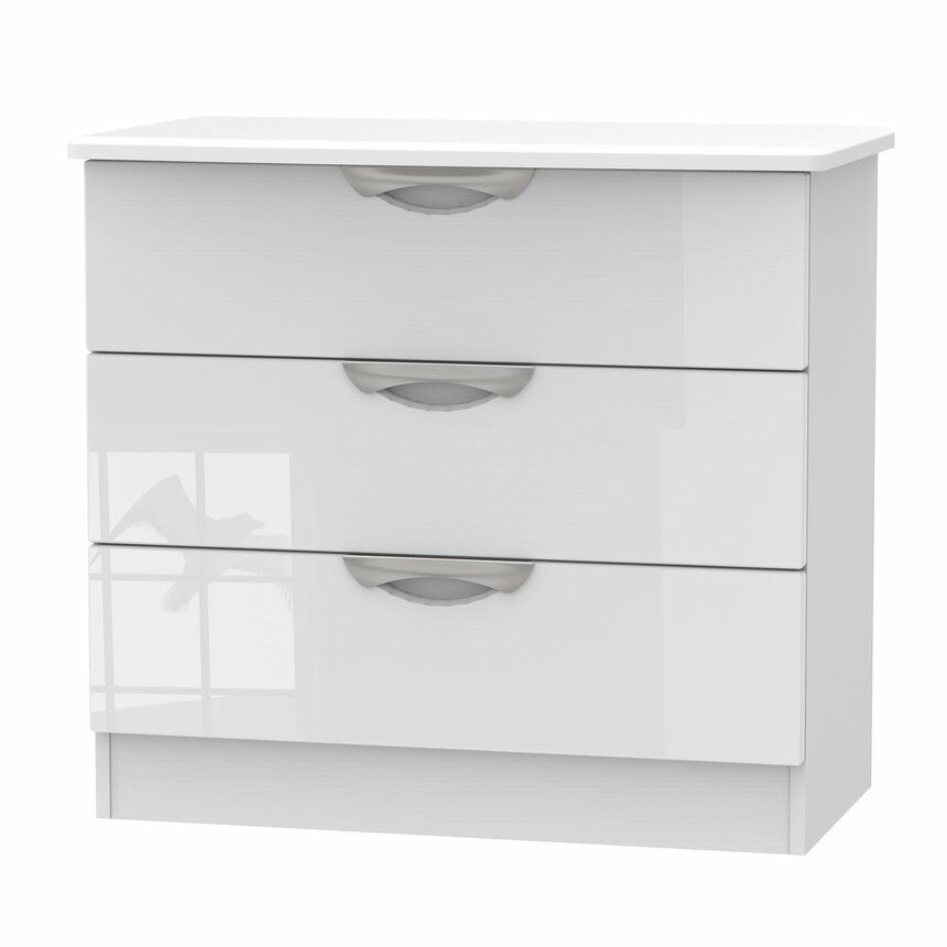 Merton 3 Drawer Chest Of Drawers UK Mattress Guides