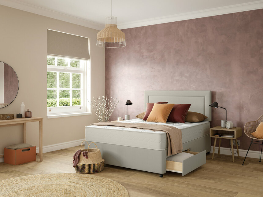 Slumberland Argento Backcare Extra Firm Divan Bed Set UK Mattress Guides