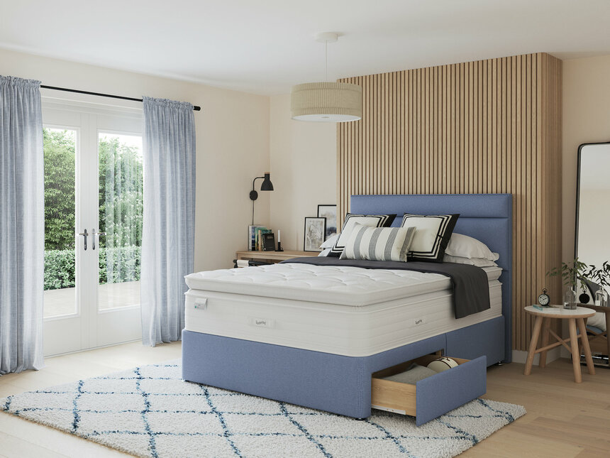 Slumberland Clima Airstream Memory 9000 Divan Bed Set UK Mattress Guides