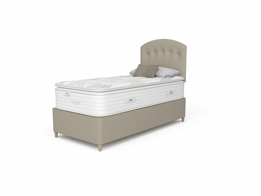 Sealy Sanctuary Oasis Divan Bed Set On Legs UK Mattress Guides