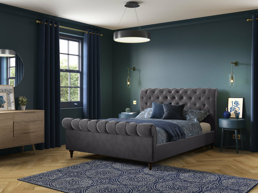 Penelope Upholstered Bed Frame UK Mattress Guides