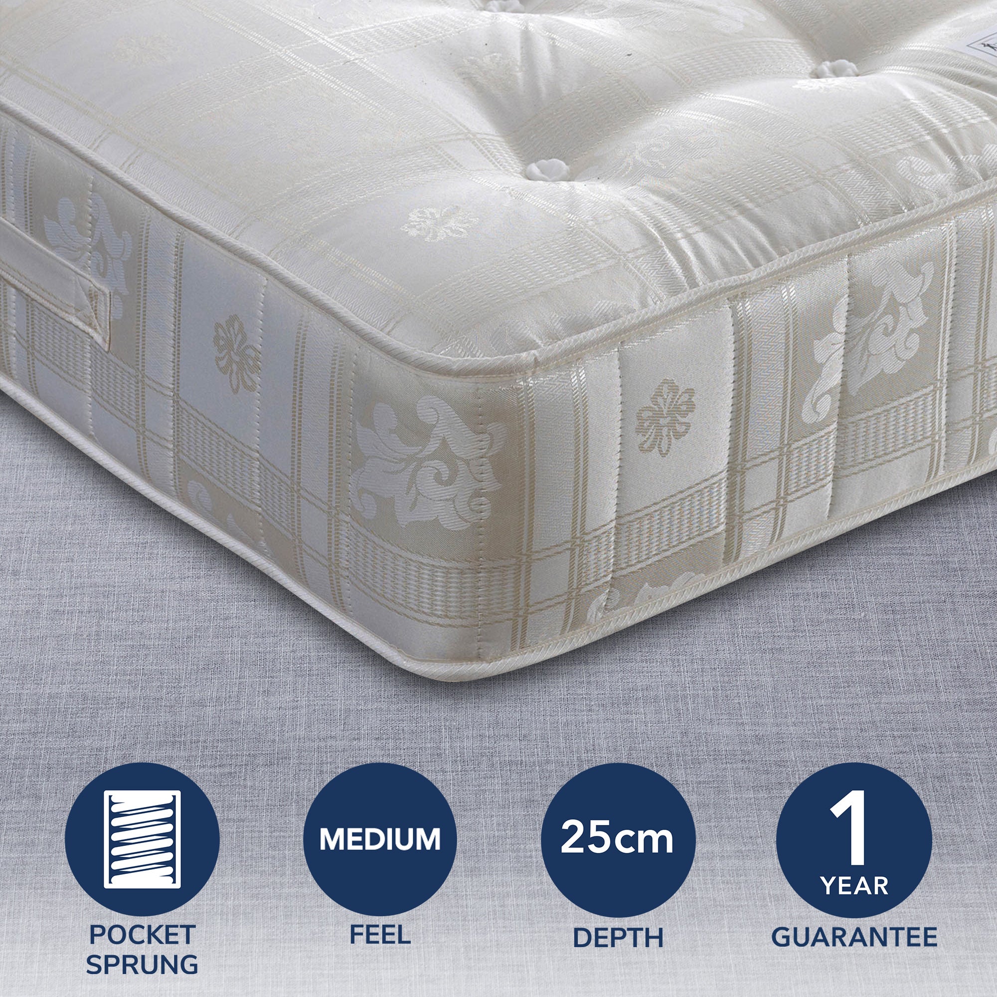 Majestic Medium 1000 Pocket Mattress UK Mattress Guides