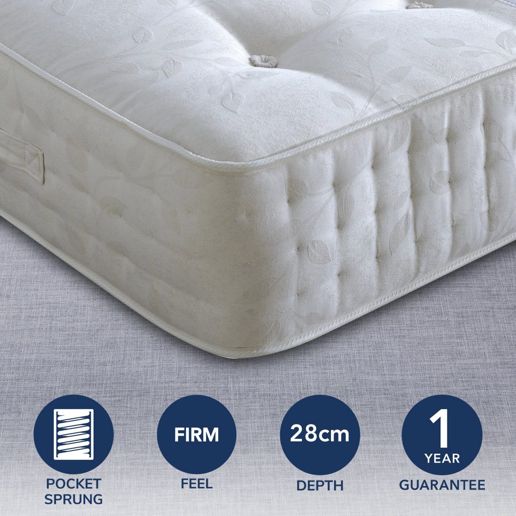 Ambassador Firm 3000 Pocket Mattress UK Mattress Guides