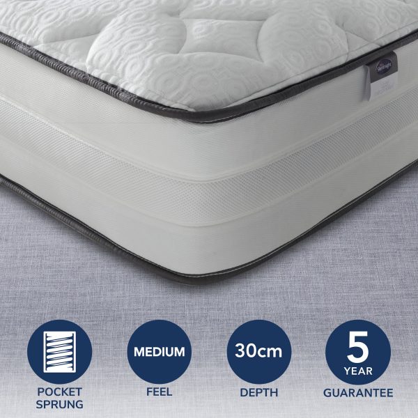 Silentnight Medium 2000 Pocket Luxury Mattress UK Mattress Guides