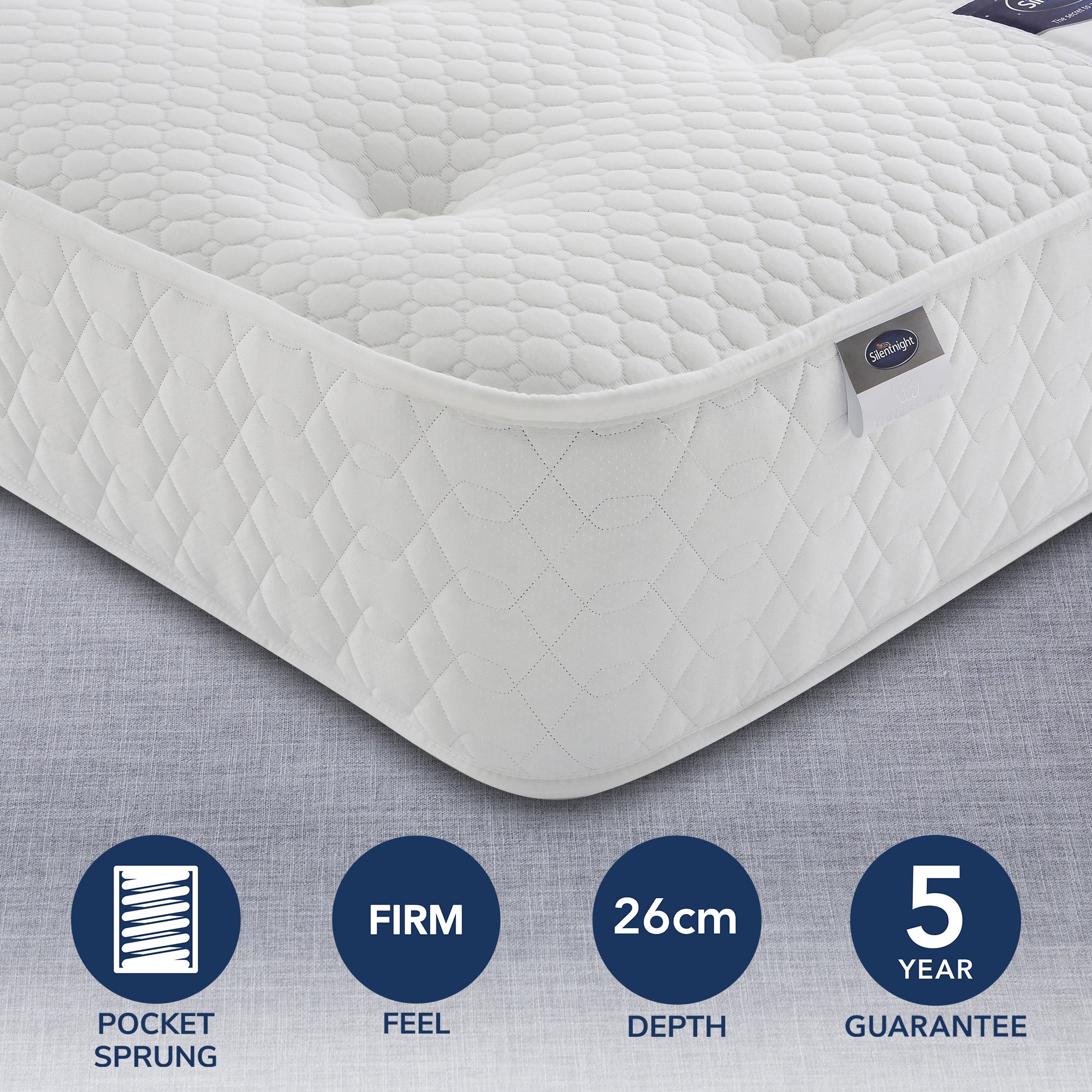 Silentnight Firm 1000 Pocket Orthopaedic Mattress UK Mattress Guides