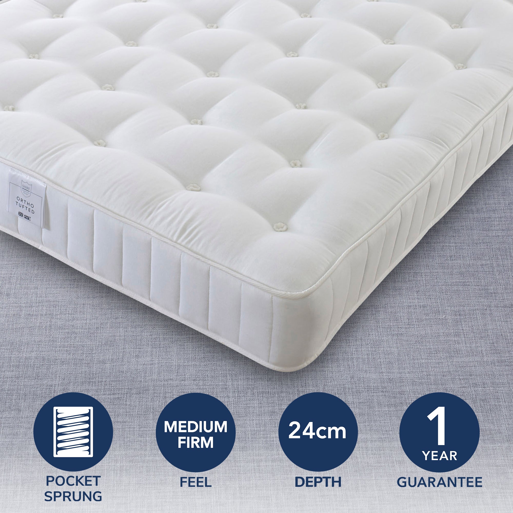 Medium Firm Pocket Orthopeadic 1000 Mattress UK Mattress Guides