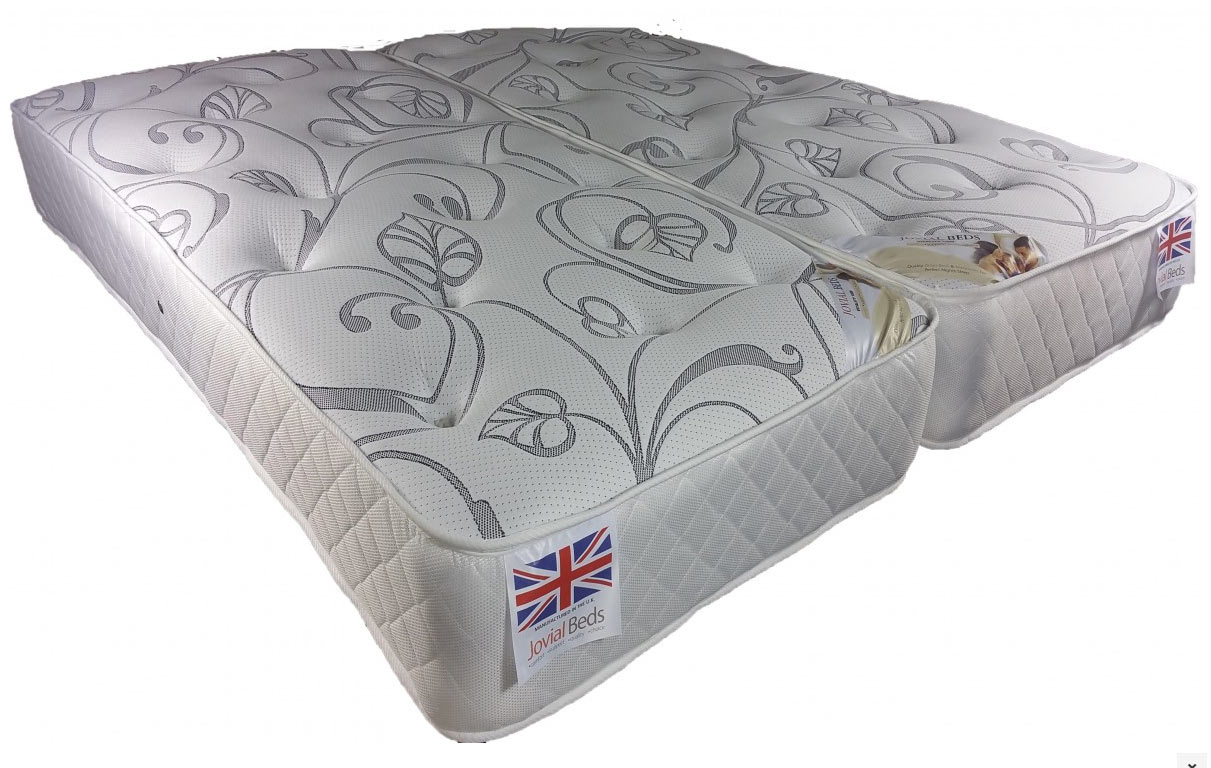 Vitality 1500 Pocket Sprung 5ft King Size Zip & Link Mattress UK
