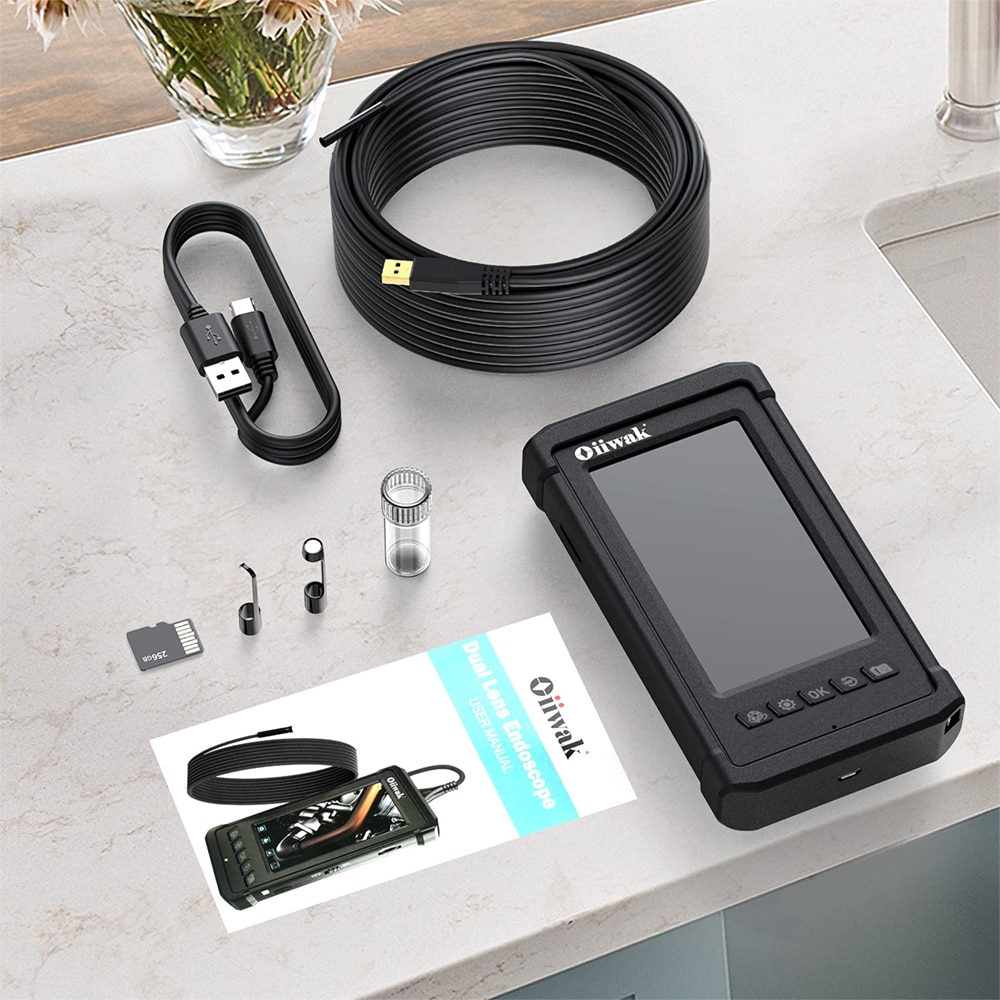 5.5mm Endoscope Camera 1080P Mini Camera Endoscope 5mm Dual Lens