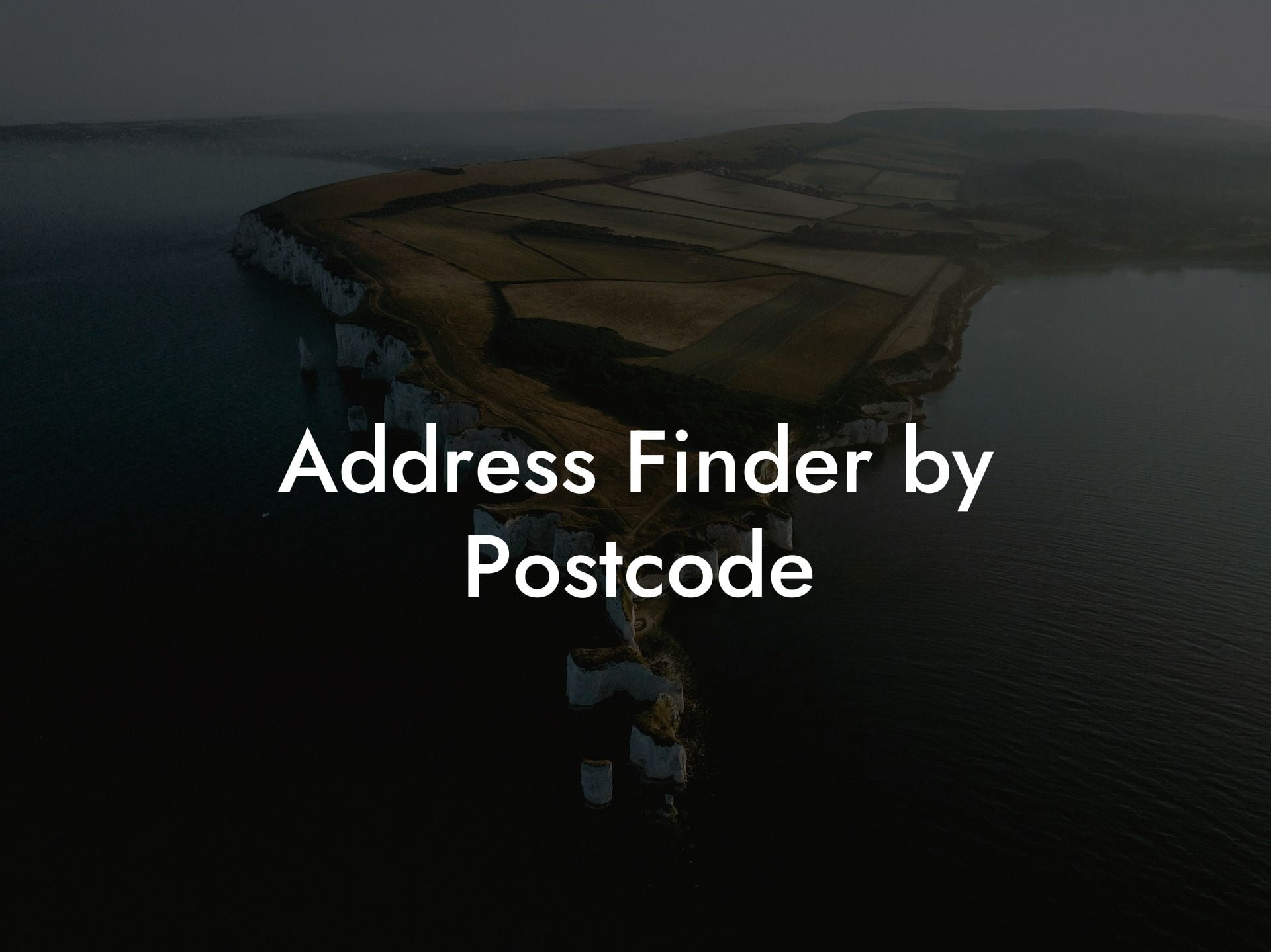 Address Finder by Postcode UK Postcode Database CSV & MySQL Postcodes