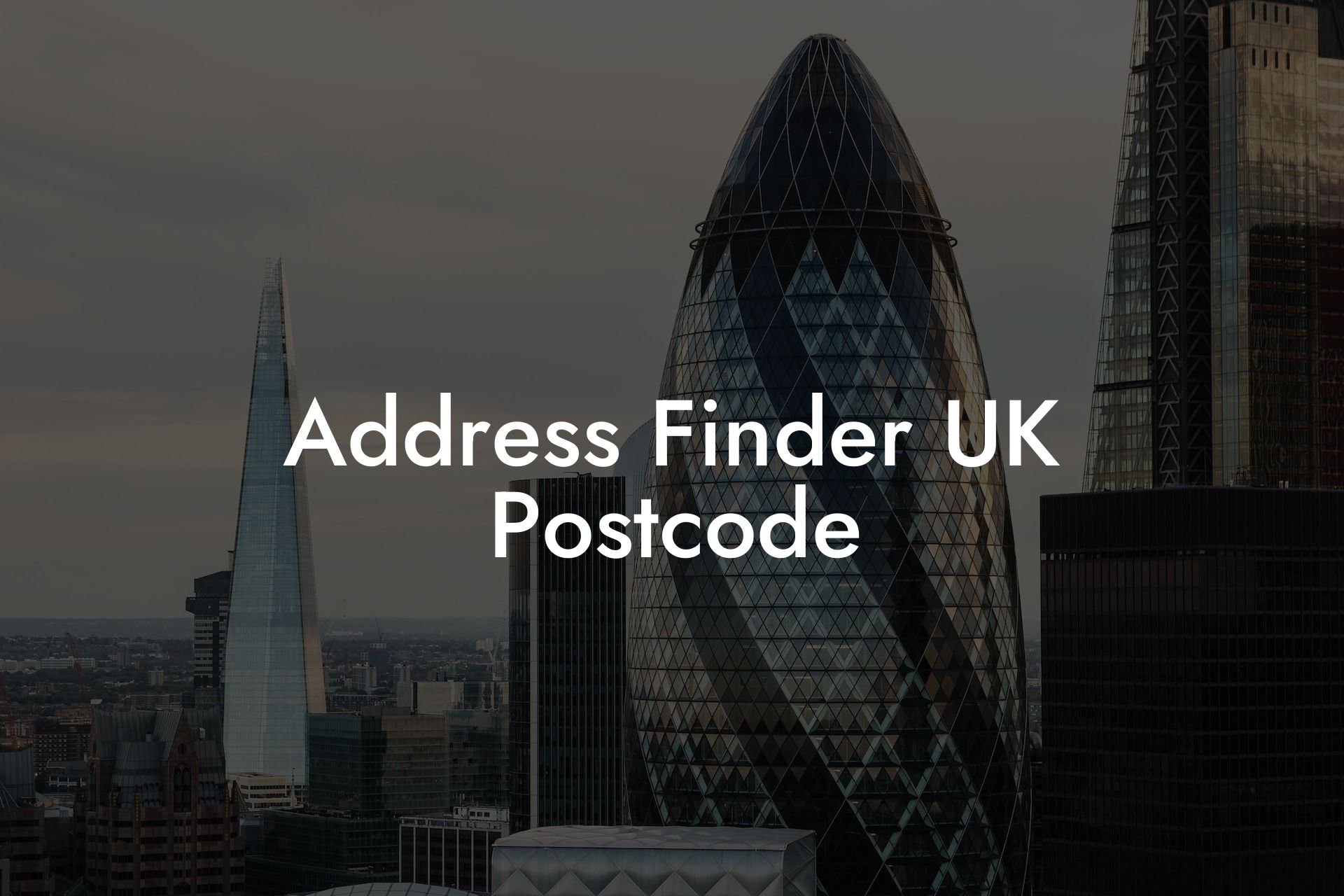 Address Finder UK Postcode UK Postcode Database CSV & MySQL Postcodes