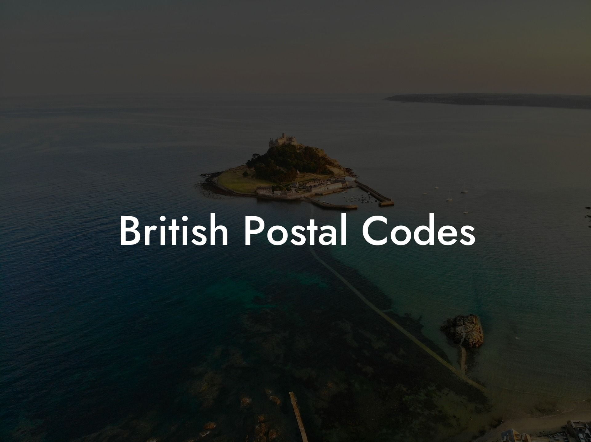 United Kingdom Postal Code Navigating the System UK Postcode