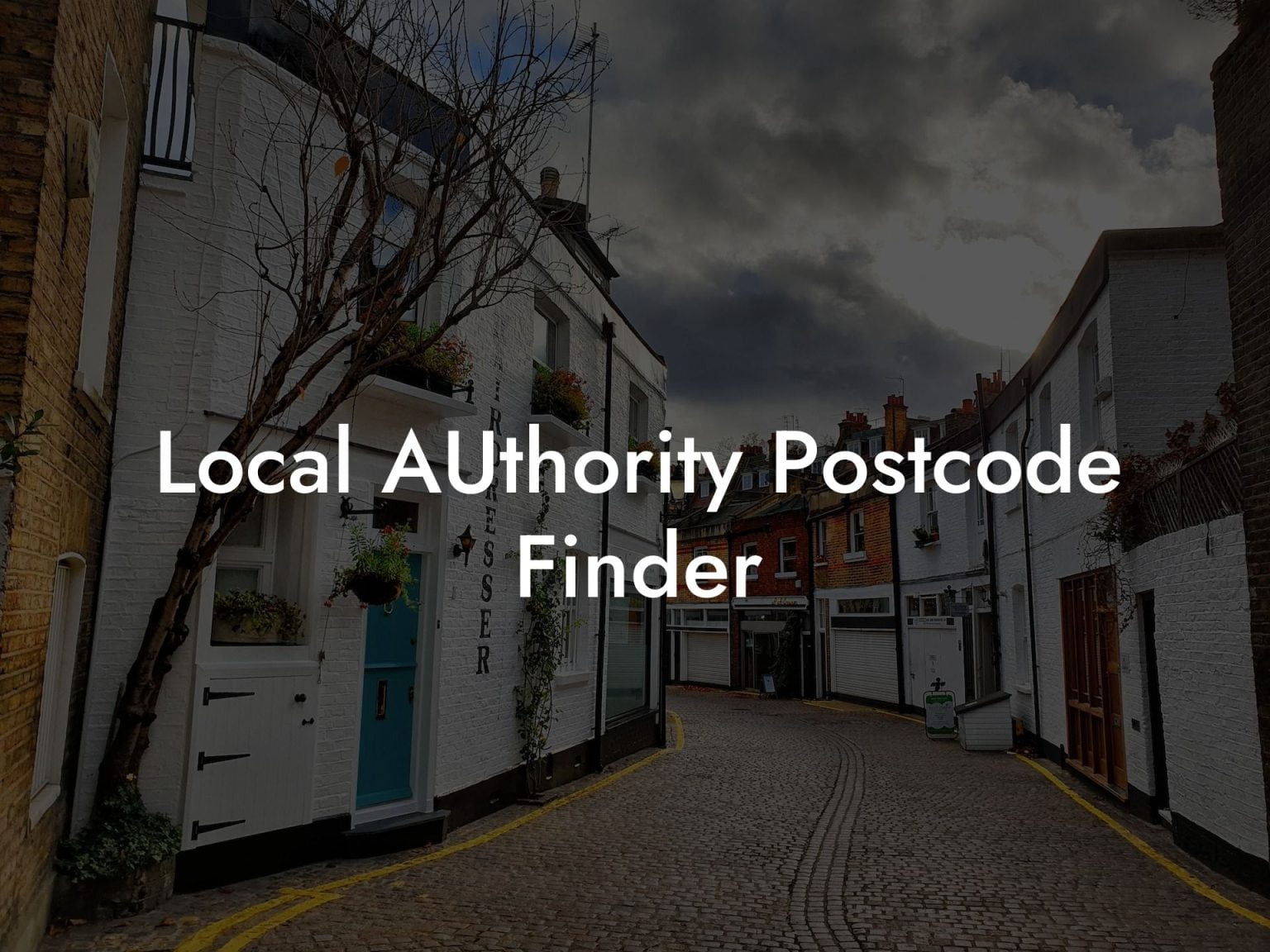 Local AUthority Postcode Finder UK Postcode Database CSV & MySQL