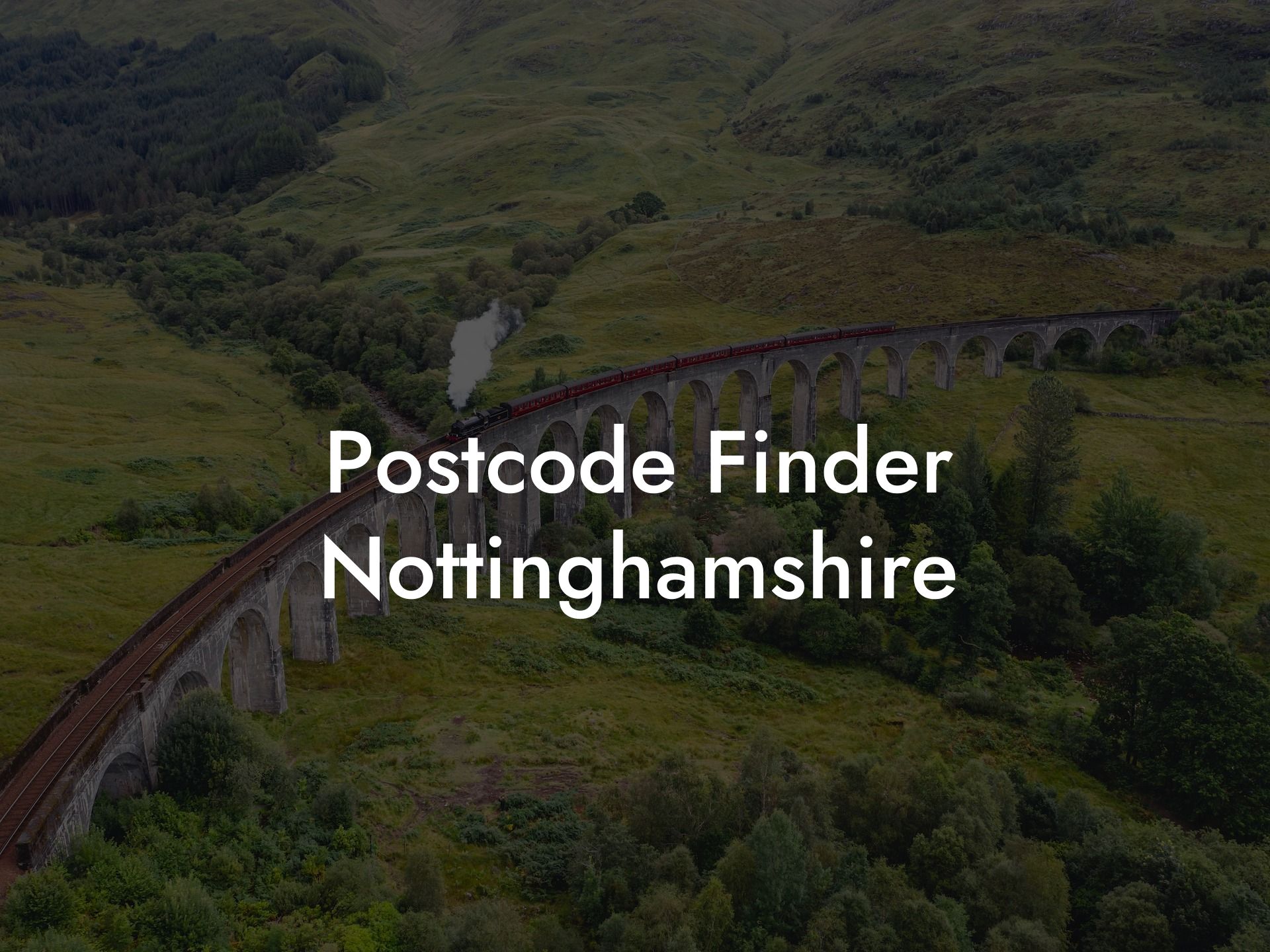 Postcode Finder Nottinghamshire UK Postcode Database CSV & MySQL Postcodes