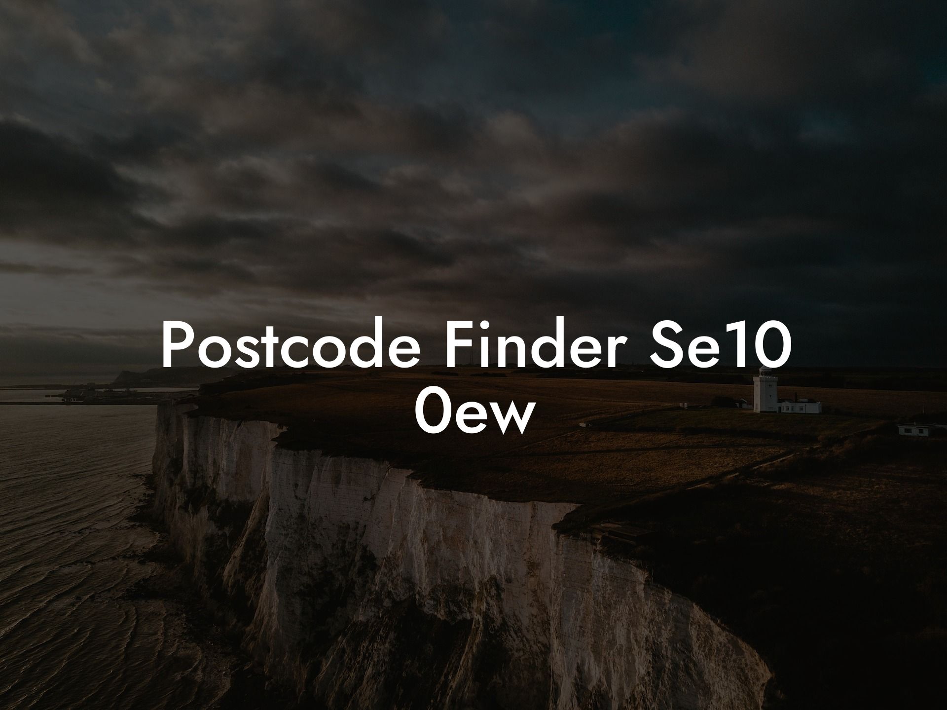 Postcode Finder Se10 0ew UK Postcode Database CSV & MySQL Postcodes