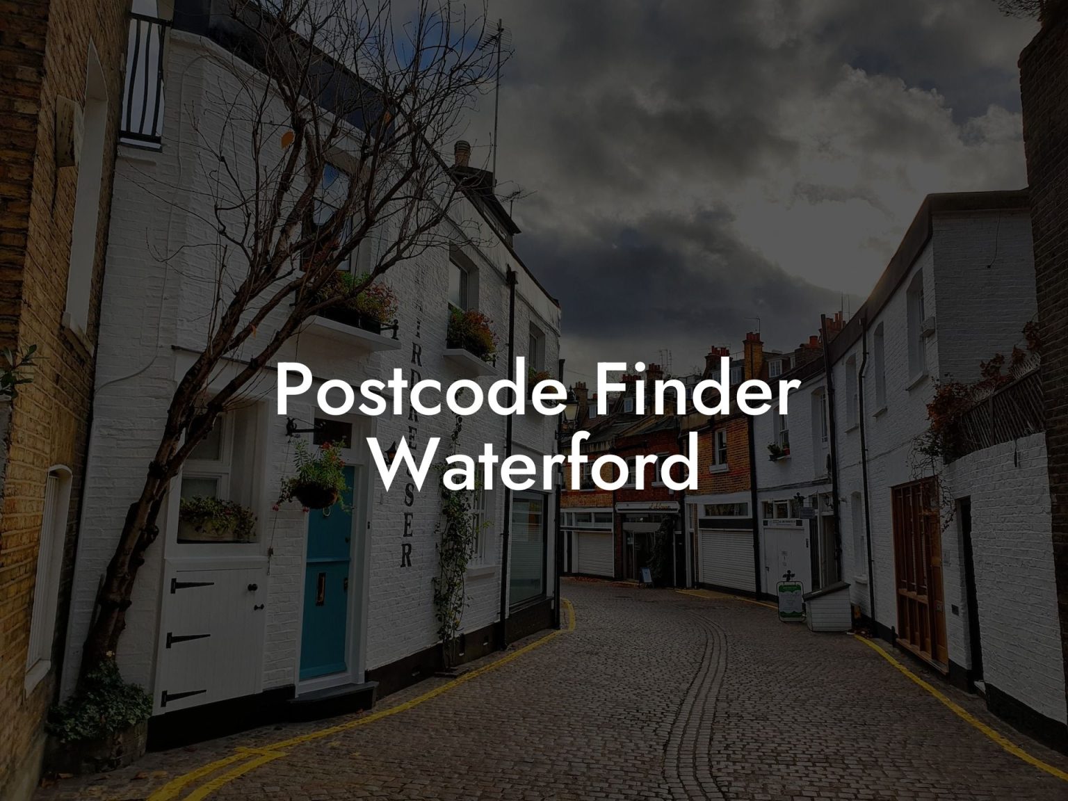 Postcode Finder Waterford UK Postcode Database CSV & MySQL Postcodes