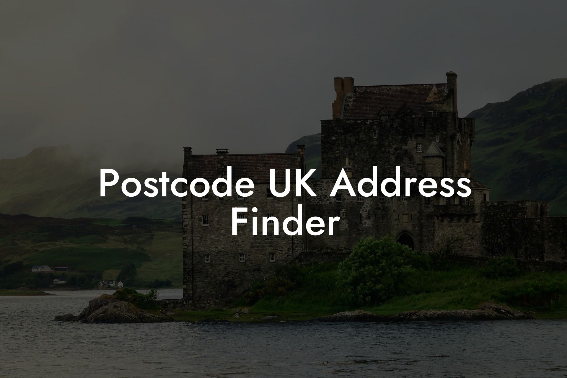 Postcode UK Address Finder UK Postcode Database CSV & MySQL Postcodes