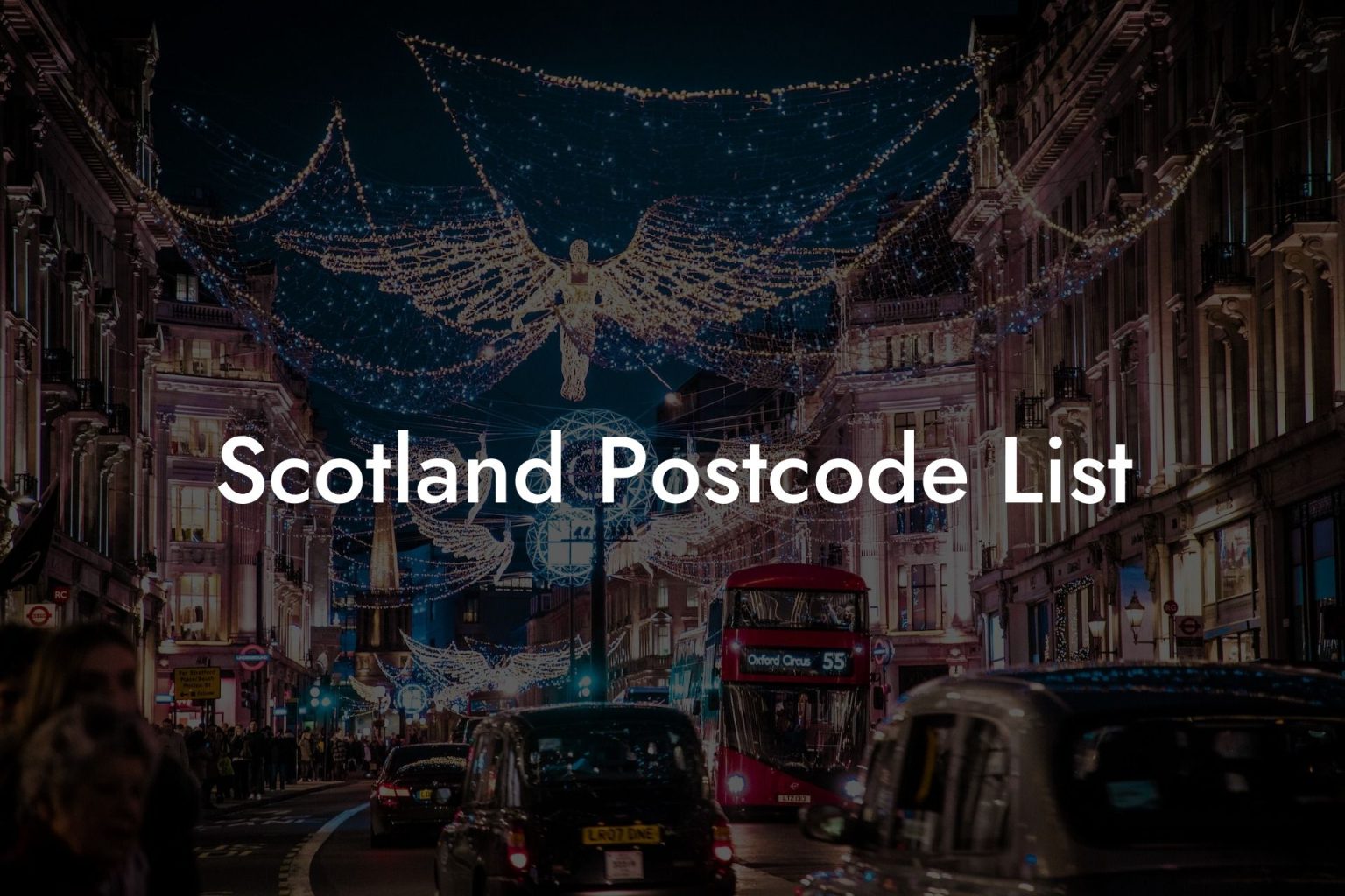 Scotland Postcode List UK Postcode Database CSV & MySQL Postcodes
